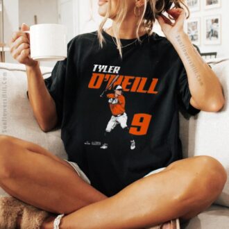 Tyler O’Neill Baltimore Orioles Shirt - Ready to Strike MLBPA Baseball Art 2025
