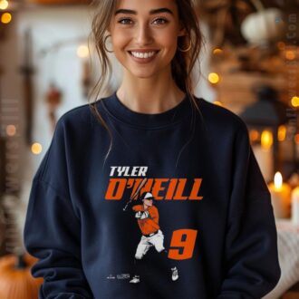 Tyler O’Neill Baltimore Orioles Shirt - Ready to Strike MLBPA Baseball Art 2025