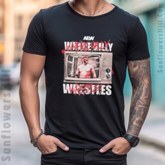 Will Ospreay Where Billy Wrestles AEW 2025 T-Shirt - Wrestling Art & Graphic Print