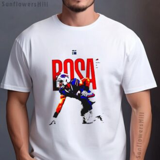 Buffalo Bills Joey Bosa #97 NFL Football 2025 Graphic T-Shirt, Football Fan Graphic Tee
