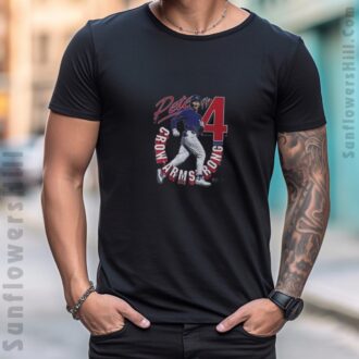 Pete Crow-Armstrong Chicago Cubs 2025 PCA Baseball Shirt - Number 4 Fan Tee
