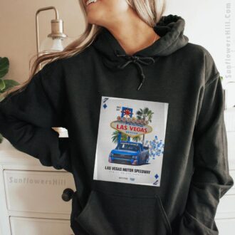 Camping World Hendrick Car Racing Poster Tee - Las Vegas Motor Speedway NASCAR Shirt