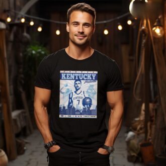 Kentucky Wildcats Basketball T-Shirt - 2025 SEC Tournament in Nashville