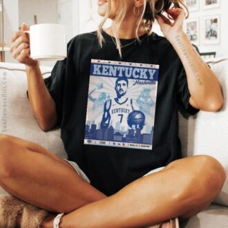 Kentucky Wildcats Basketball T-Shirt - 2025 SEC Tournament in Nashville