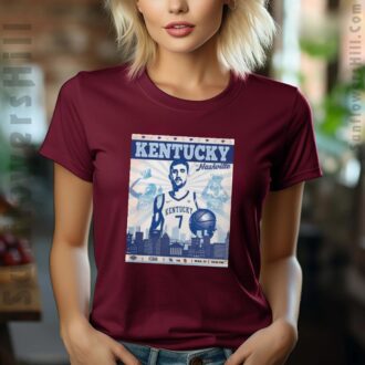 Kentucky Wildcats Basketball T-Shirt - 2025 SEC Tournament in Nashville