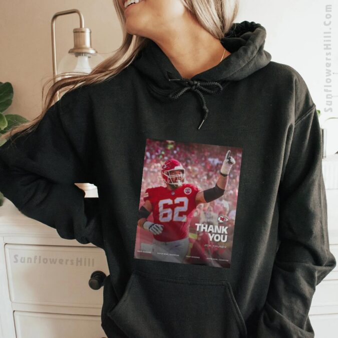 Thank You Joe Thuney Kansas City Chiefs Shirt - Super Bowl Champion Four Seasons Tee