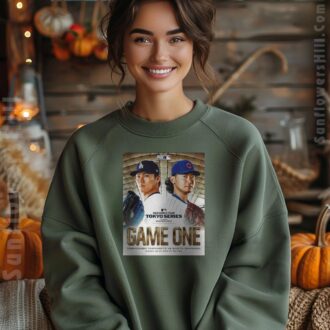 MLB World Tour Tokyo Series 2025 T-Shirt – Yamamoto vs. Imanaga Game One (March 18, 2025)