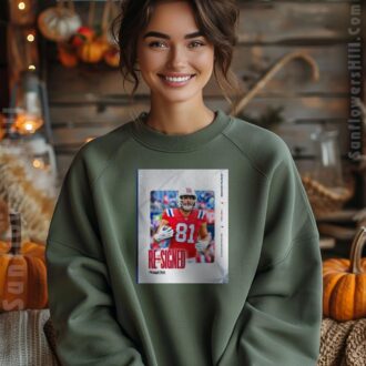 New England Patriots Re-Signed Austin Hooper Tight End Poster T-Shirt – Plymouth Rock Assurance
