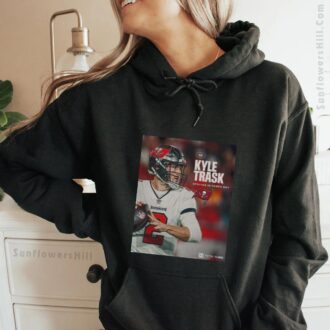 Official Kyle Trask Tampa Bay Buccaneers Re-Sign Poster T-Shirt for NFL Fans