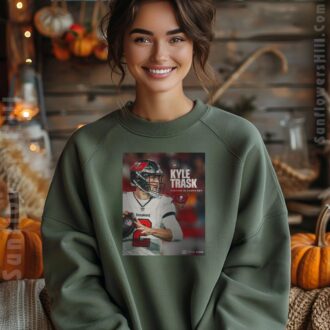 Official Kyle Trask Tampa Bay Buccaneers Re-Sign Poster T-Shirt for NFL Fans