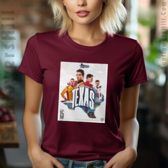 Poster NTT IndyCar Series Texas Grand Prix Arlington March 15, 2026 T-Shirt – Race Time Gear