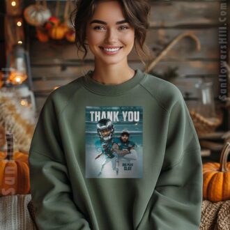 Thank You Big Play Slay Philadelphia Eagles T-Shirt – Honoring Darius Slay's Legacy