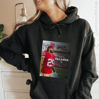 Thank You Talanoa Hufanga 49ers NFL 2025 T-Shirt - 4 Years in the Bay Tribute