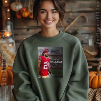 Thank You Talanoa Hufanga 49ers NFL 2025 T-Shirt - 4 Years in the Bay Tribute