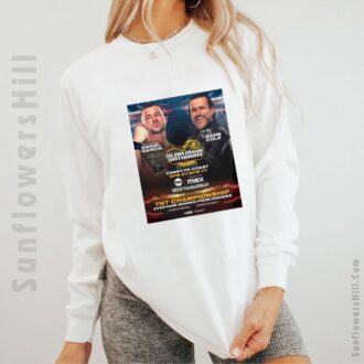 AEW Collision Slam Dunk Saturday Poster T-Shirt - Daniel Garcia vs. Adam Cole TNT Championship