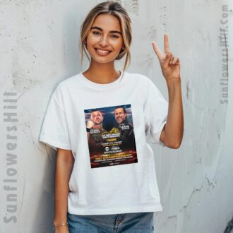 AEW Collision Slam Dunk Saturday Poster T-Shirt - Daniel Garcia vs. Adam Cole TNT Championship