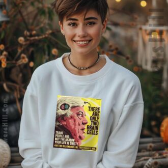 Clive Palmer Funny Quote Tee - There Are Only Two Brain Cells, Trans People Are Not the Problem Shirt