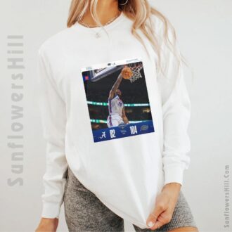 Florida Gators 104-82 Win Over Alabama Crimson Tide T-Shirt - SEC Tournament 2025 Basketball Fan Gear