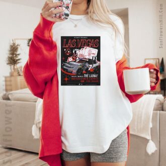 Justin Allgaier Xfinity Round 5 Las Vegas 2025 Official Poster T-Shirt - NASCAR Racing Fan Apparel