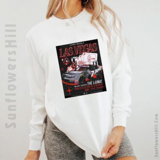 Justin Allgaier Xfinity Round 5 Las Vegas 2025 Official Poster T-Shirt - NASCAR Racing Fan Apparel