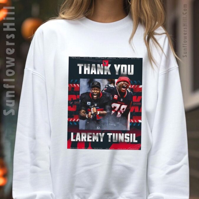 Laremy Tunsil Houston Texans Farewell Shirt - Thank You for 6 Years in H-Town