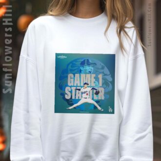 Los Angeles Dodgers MLB 2025 Yoshinobu Yamamoto Game 1 Starter T-Shirt - Tokyo Series Limited Edition