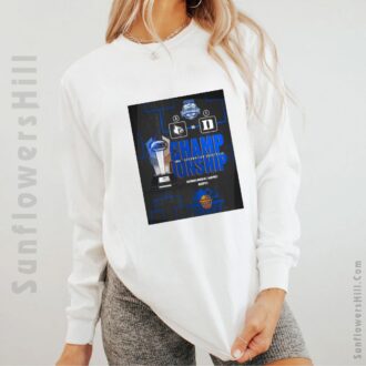 Louisville Cardinals vs Duke Blue Devils ACC Championship 2025 T-Shirt - March 15 Game Poster