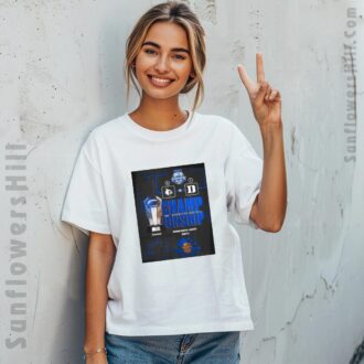 Louisville Cardinals vs Duke Blue Devils ACC Championship 2025 T-Shirt - March 15 Game Poster