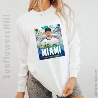 Miami Marlins Welcome Back Seth Martinez T-Shirt - 305 Baseball Fan Gear