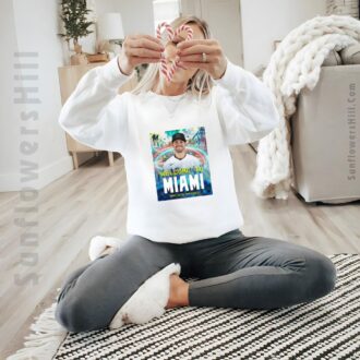 Miami Marlins Welcome Back Seth Martinez T-Shirt - 305 Baseball Fan Gear