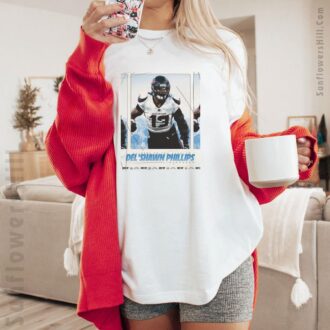 NFL Los Angeles Chargers Del'Shawn Phillips T-Shirt - Bolt Up Linebacker Apparel