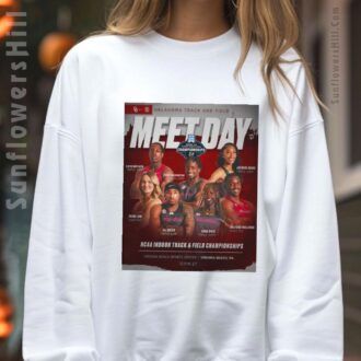 Oklahoma Sooners Meet Day 2025 NCAA Track & Field Championship Shirt - Official Poster Design