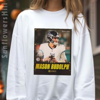 Pittsburgh Steelers QB Mason Rudolph Two-Year Contract Official Poster T-Shirt