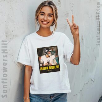 Pittsburgh Steelers QB Mason Rudolph Two-Year Contract Official Poster T-Shirt