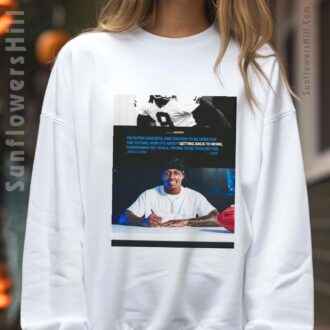 Poster Carolina Panthers Jaycee Horn Grateful & Excited T-Shirt, NFL Sports Fan Apparel