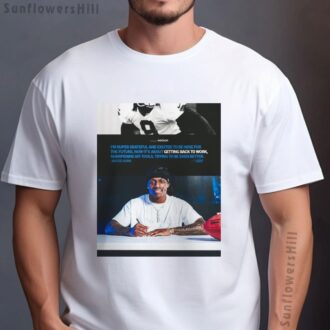 Poster Carolina Panthers Jaycee Horn Grateful & Excited T-Shirt, NFL Sports Fan Apparel