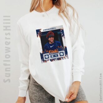 Yainer Radhames Houston Astros 6-5 Victory Poster T-Shirt - Toronto Blue Jays Spring Training at Cacti Park
