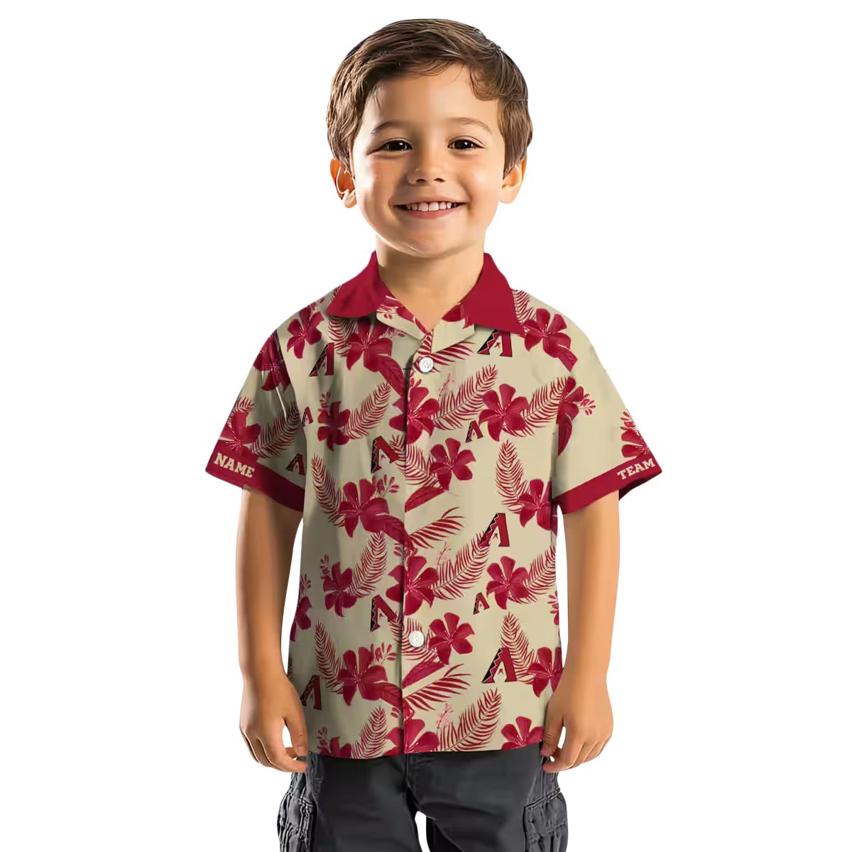 Arizona Diamondbacks Botanical Print Hawaiian Shirt - Tropical Summer Aloha Gear