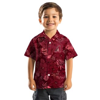 Arizona Diamondbacks Jungle Vibes Red Hawaiian Shirt - MLB Fan Summer Outfit