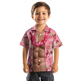 Arizona Diamondbacks Red Hawaiian Aloha Shirt - Stylish MLB Chest Illusion Summer Fan Gear