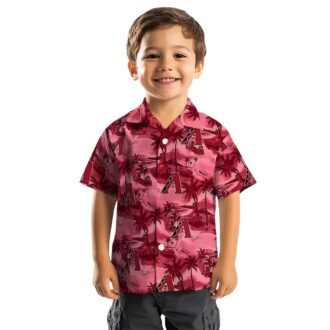 MLB Arizona Diamondbacks Coastal Palms Red Hawaiian Shirt - Official Fan Apparel