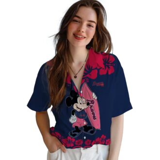Atlanta Braves Mickey Surf Hawaiian Shirt - Tropical MLB Fan Gift for Summer