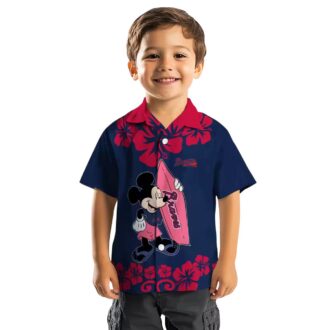 Atlanta Braves Mickey Surf Hawaiian Shirt - Tropical MLB Fan Gift for Summer