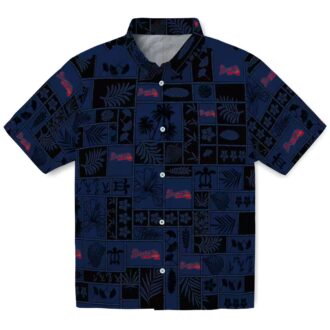 Atlanta Braves Patchwork Hawaiian Shirt - Men’s Summer Beach MLB Fan Wear
