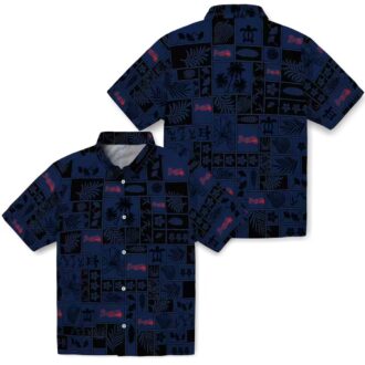 Atlanta Braves Patchwork Hawaiian Shirt - Men’s Summer Beach MLB Fan Wear