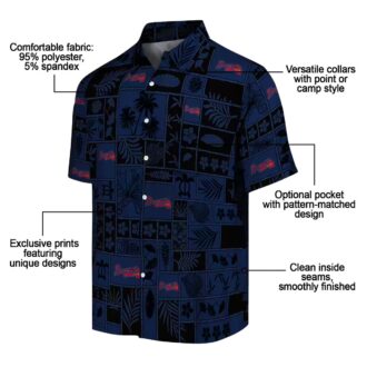 Atlanta Braves Patchwork Hawaiian Shirt - Men’s Summer Beach MLB Fan Wear