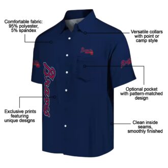 Atlanta Braves Stuart Minion Hawaiian Shirt - MLB Baseball Fan Tropical Wear