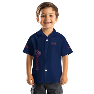 Atlanta Braves Stuart Minion Hawaiian Shirt - MLB Baseball Fan Tropical Wear