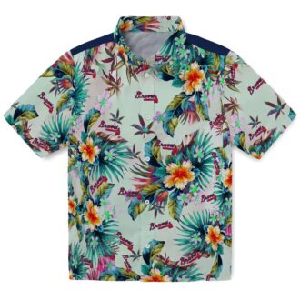 Buy Atlanta Braves Green Hawaiian Shirt - MLB Baseball Tropical Print 2025
