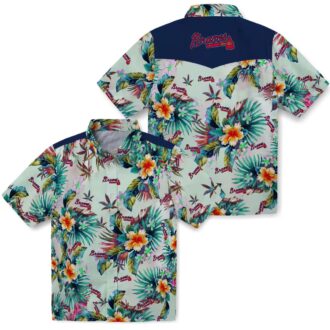Buy Atlanta Braves Green Hawaiian Shirt - MLB Baseball Tropical Print 2025
